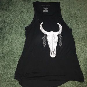 Black Tank with skull